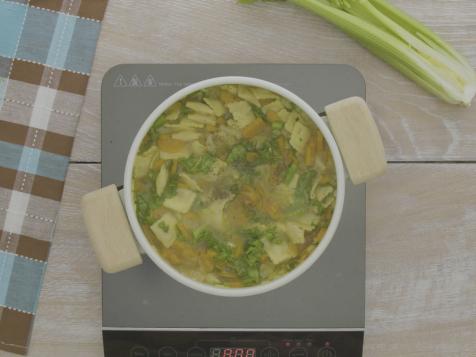 Ravioli and Vegetable Soup