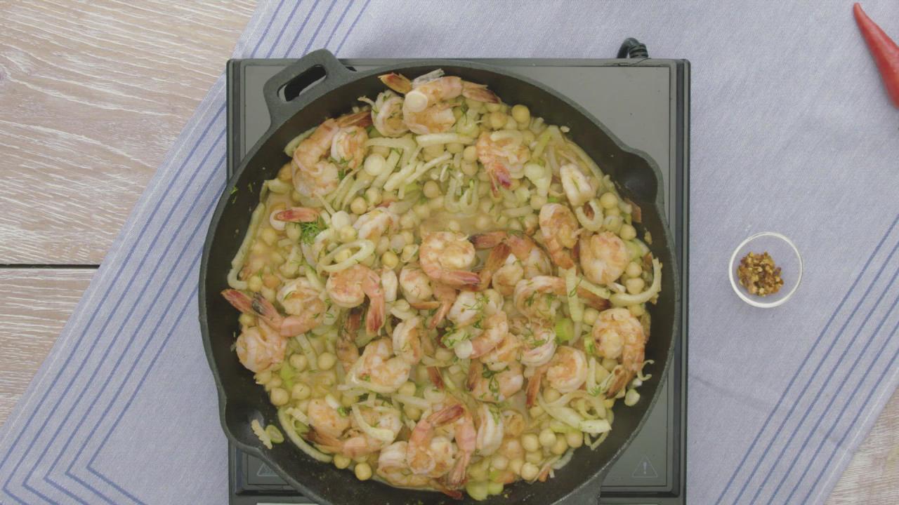 Broiled Shrimp Couscous