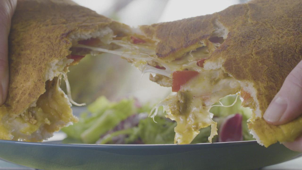 Smoky Pork Calzones
