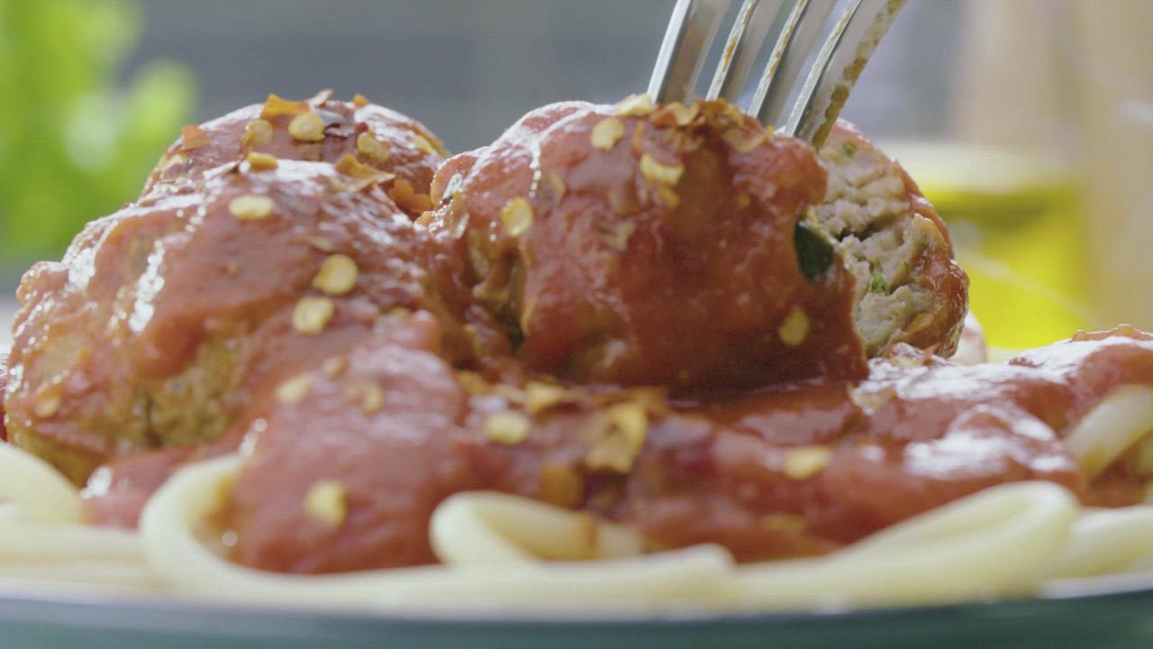 Ricotta-Filled Meatballs