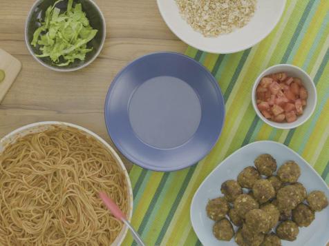 Burger Spaghetti