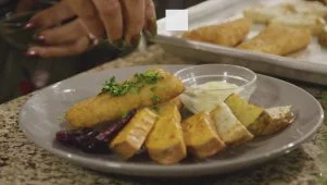 Crispy Fish 'n' Rainbow Chips