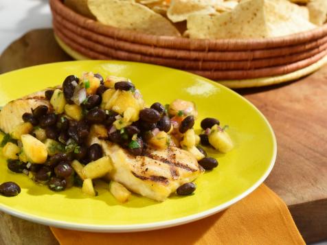 Black Bean and Peach Salsa