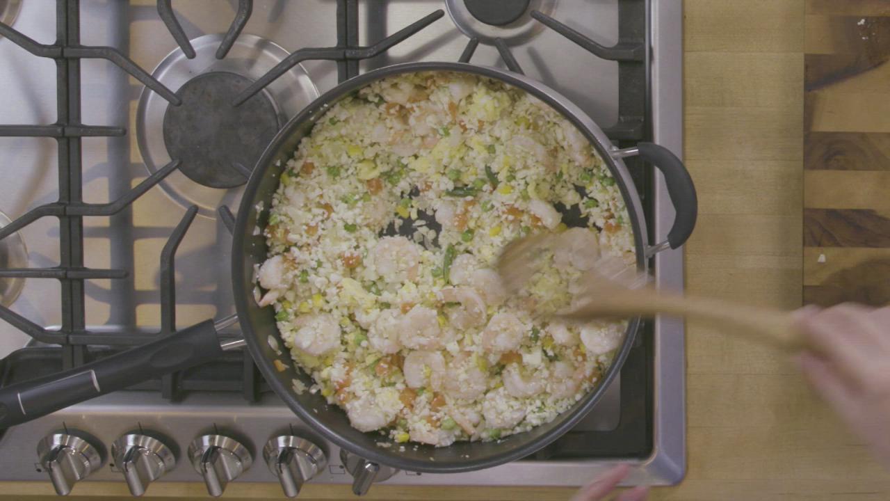 Shrimp Fried Cauliflower Rice