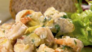 Shrimp Scampi with Artichokes