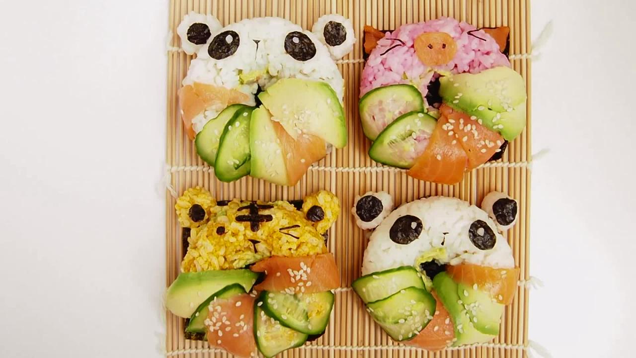 Animal Sushi Doughnuts