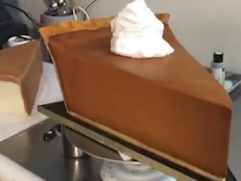 Pumpkin Pie Slice Cake