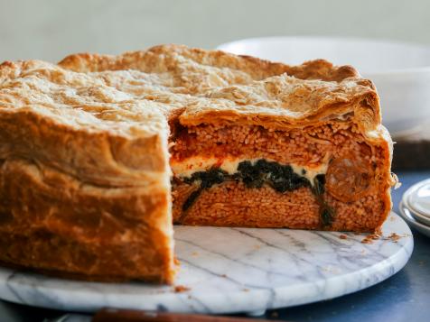 Puff Pastry Pasta Pie