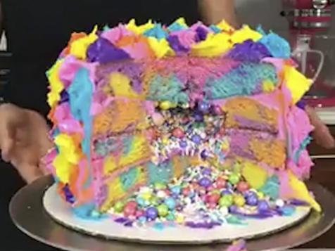 Pinata-Inspired Cake