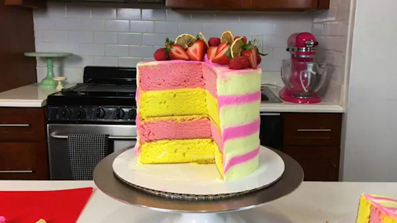 Pink Lemonade Cake