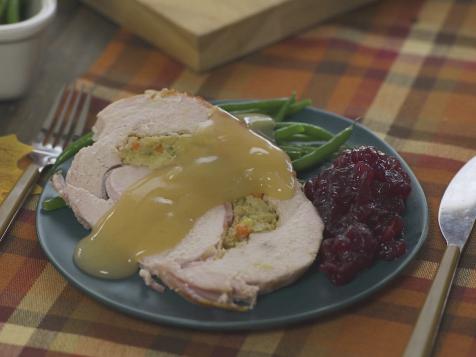 Bacon-Wrapped Turkey Roll