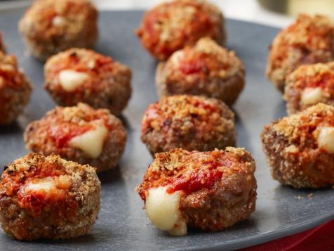 Italian Meat Bowls Filled With Marinara and Mozzarella