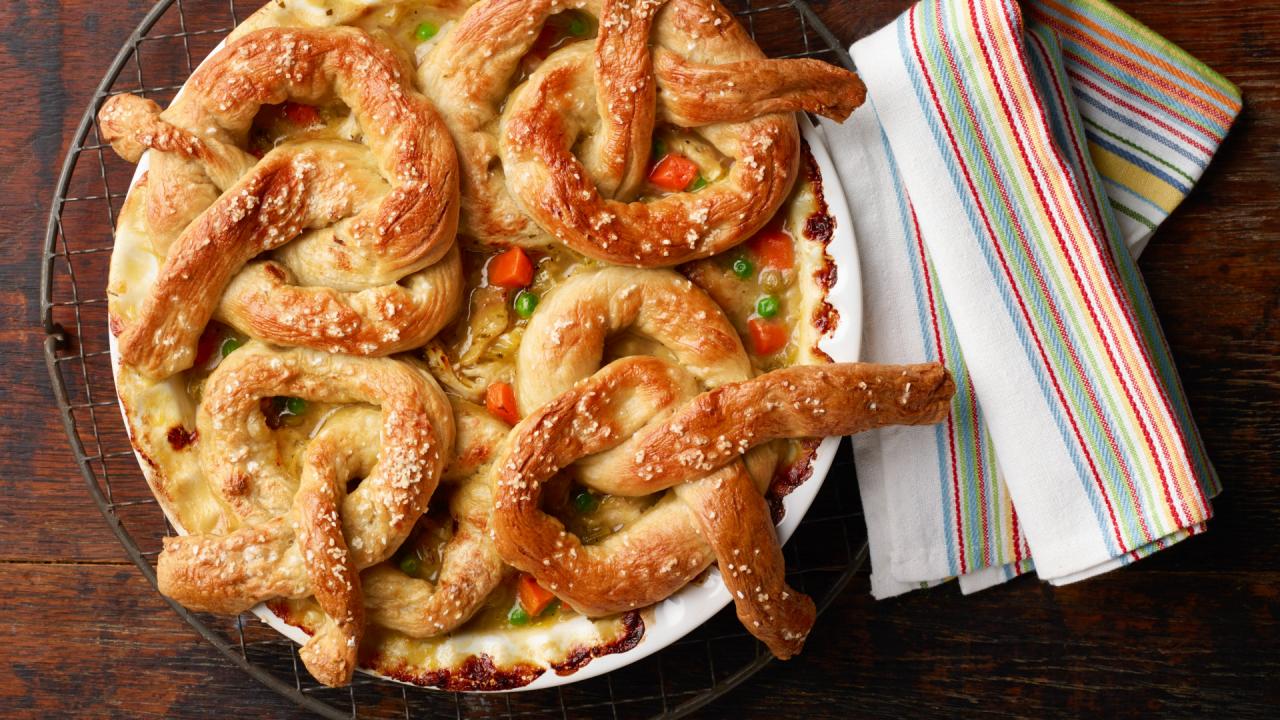 Pretzel Pot Pie