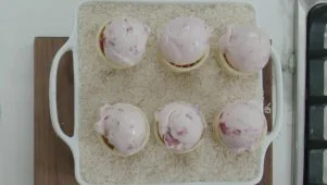 Baked Alaska Ice Cream Cones