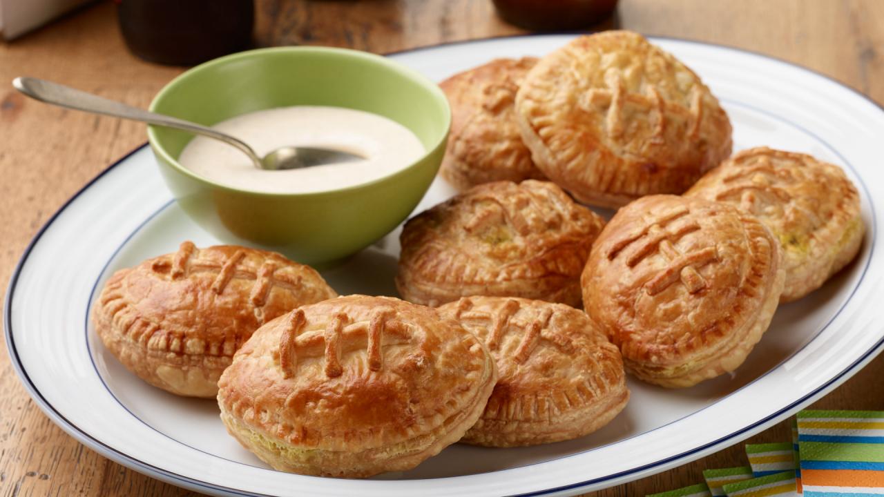 Jamaican Meat Pie Footballs