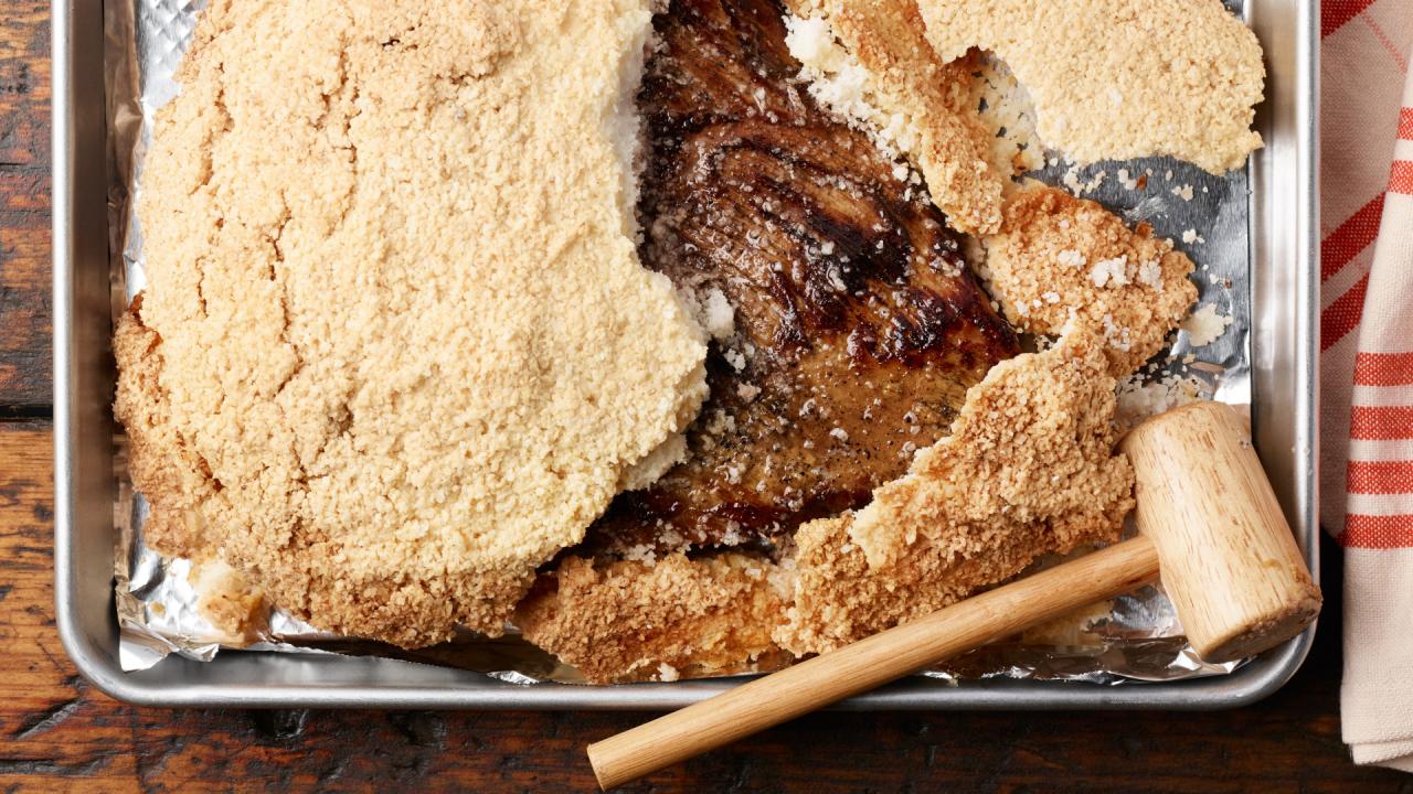 Giant Salt-Crusted Brisket