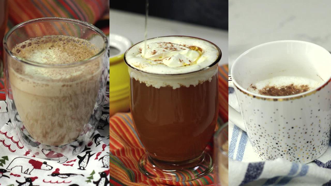 3 Holiday Coffee Drinks