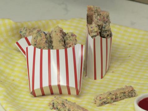 Rainbow Sprinkle Cookie Fries