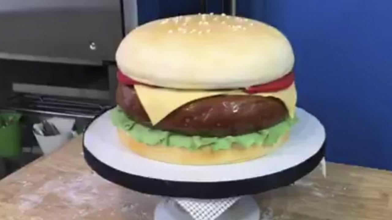 Cheeseburger Cake