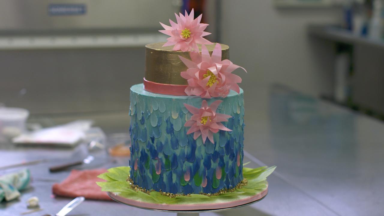 Water Lily Cake