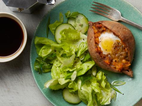 Whole30 Breakfast Twice-Baked Sweet Potatoes