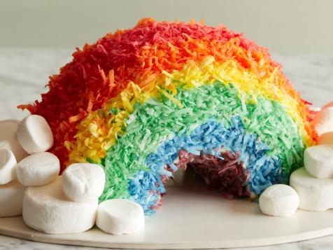 Rainbow Bundt Cake