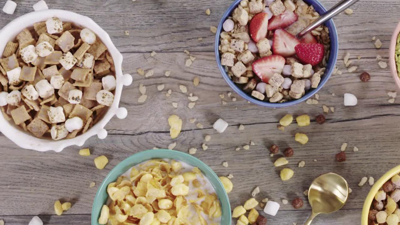 Cereal Bowls, 5 Ways