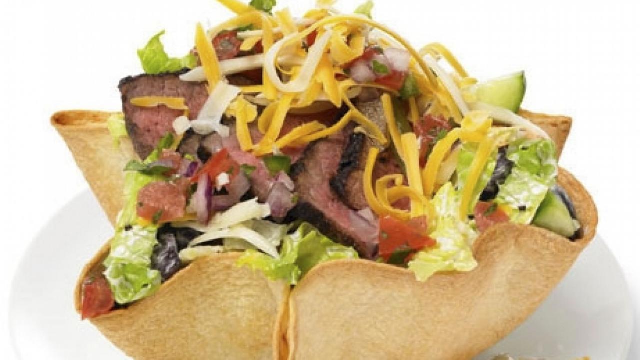 Almost-Famous Steak Taco Salad