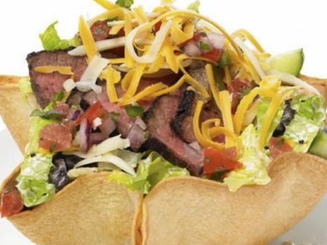 Almost-Famous Steak Taco Salad