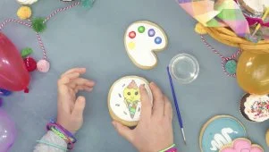 Hand-Painted Cookies