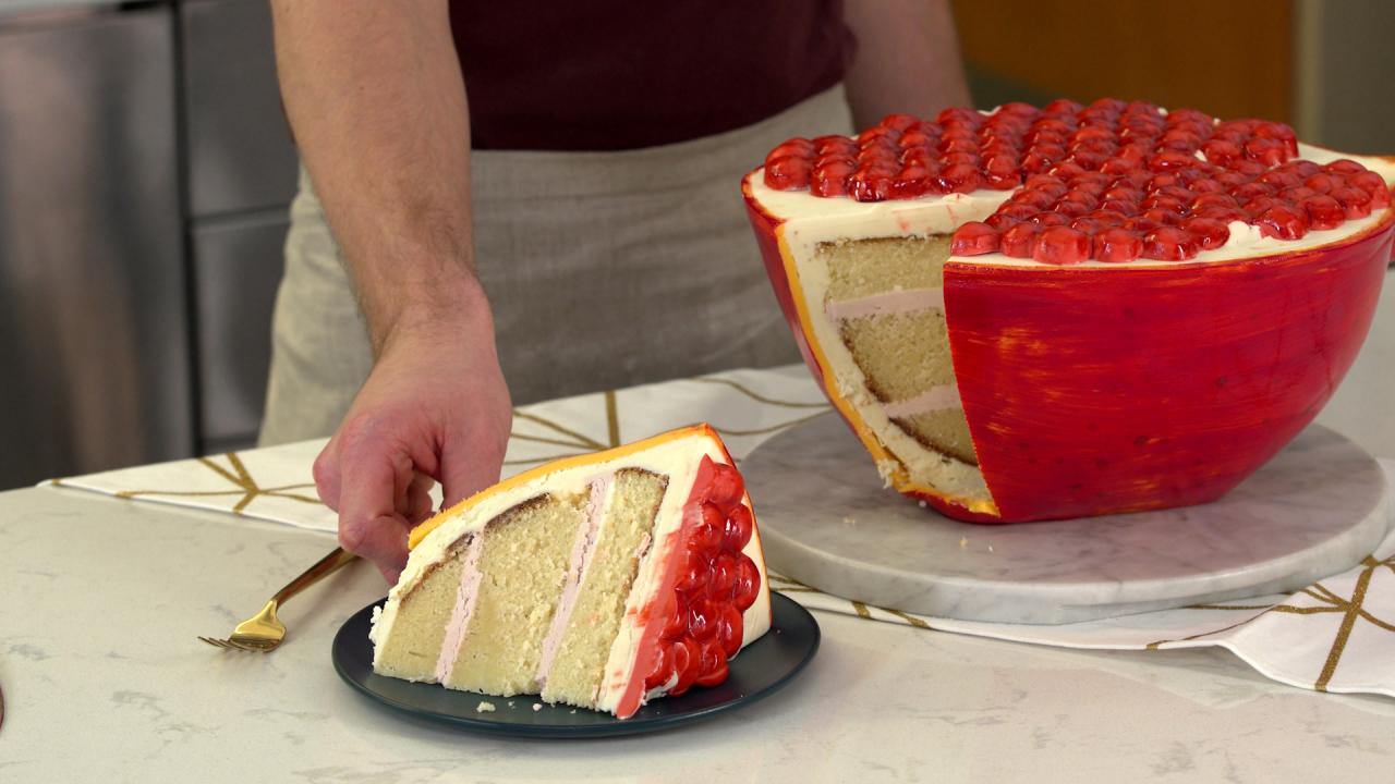 Pomegranate Cake