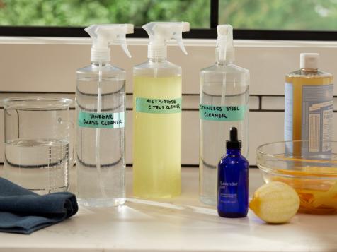 4 Easy Homemade Cleaners