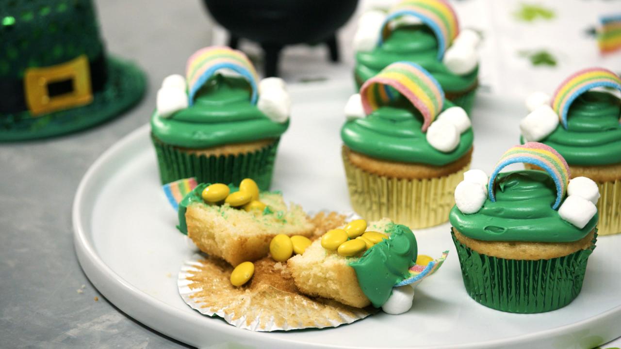 Pot of Gold Cupcakes