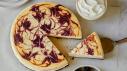 Blackberry Swirl Cheesecake