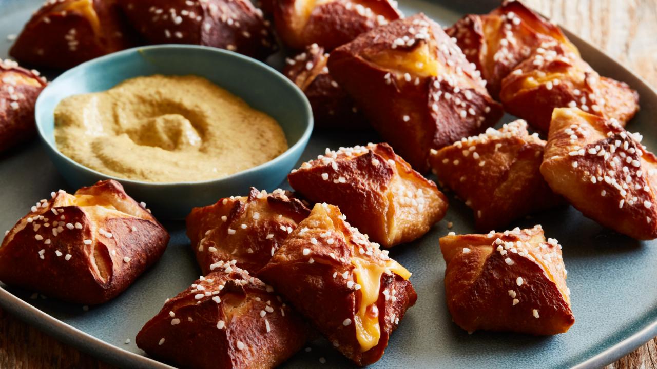 Cheesy Pretzel Dumplings