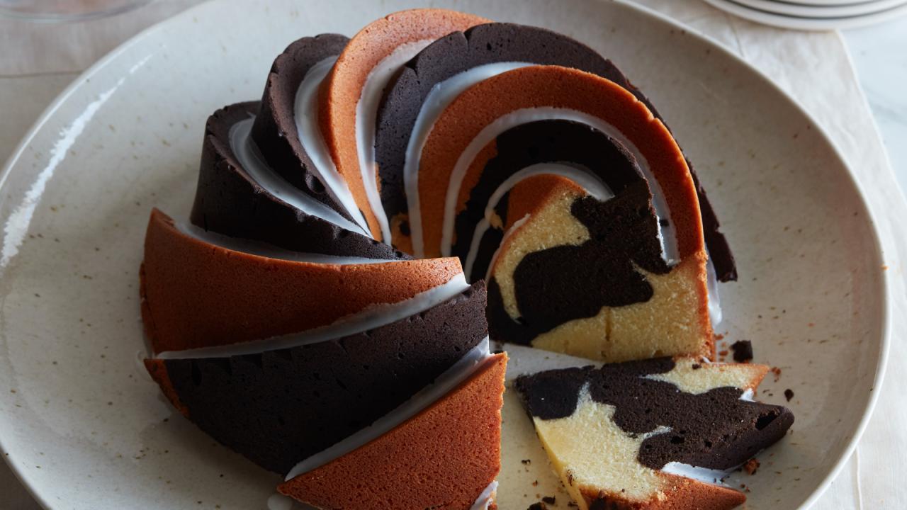 Chocolate-Vanilla Swirl Bundt Cake
