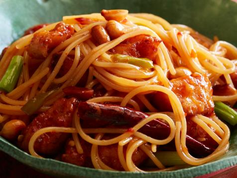 Copycat Kung Pao Spaghetti