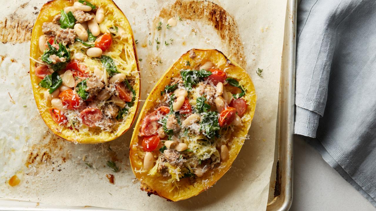 Stuffed Spaghetti Squash