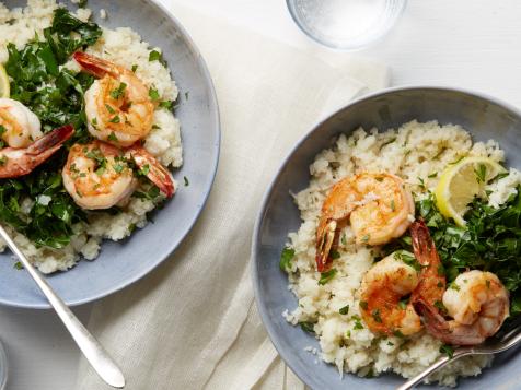 Whole30 Shrimp and Faux Grits