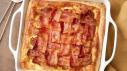 Bacon Lattice Breakfast Pie