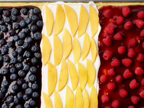 Triple-Flavor Sheet Pan Cheesecake
