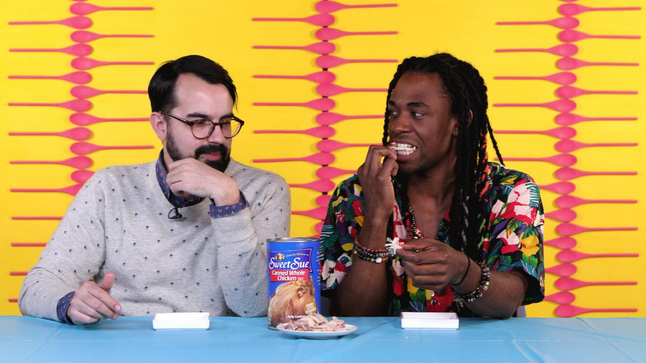 Taste Test: Weird Canned Food