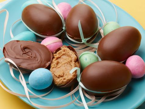 Peanut Butter-Chocolate Eggs