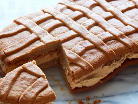 Giant Peanut Butter Sandwich Cookie