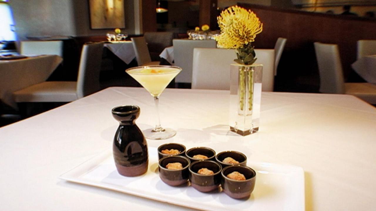 Lobster Scallion Shooters