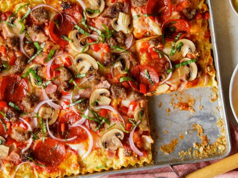 Supreme Ravioli Pizza Bake