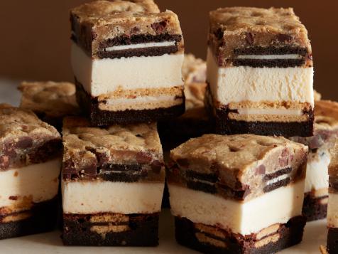 Oreo-Stuffed Ice Cream Sandwiches