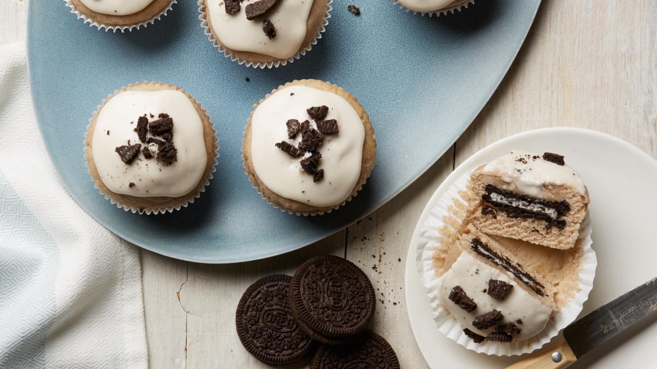 Cookies and Cream Ice Cream Muffins