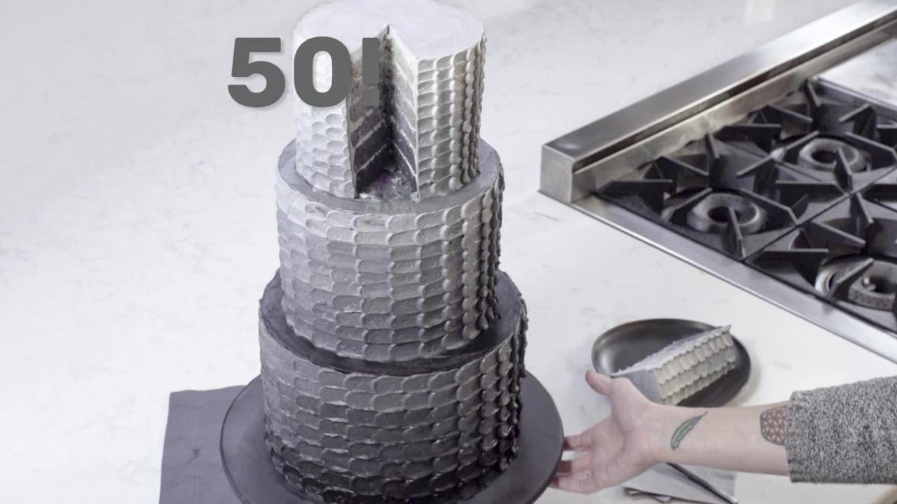 50 Shades of Grey Cake