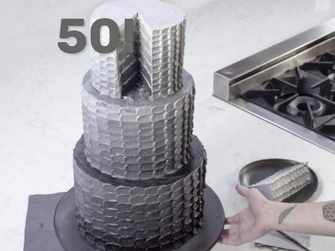 50 Shades of Grey Cake